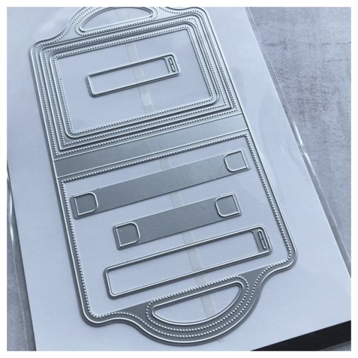 Simple & Basic dies: Gift card