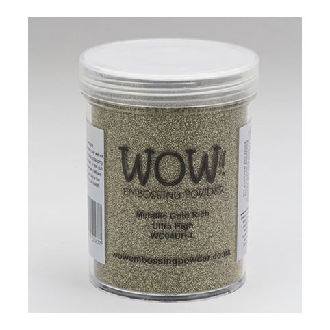 Wow! -kohojauhe 160ml:  Metallic gold (ultra high) - kulta