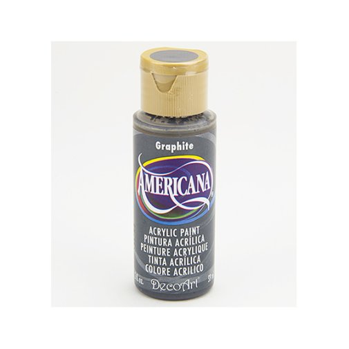 Americana acrylic paint: Graphite