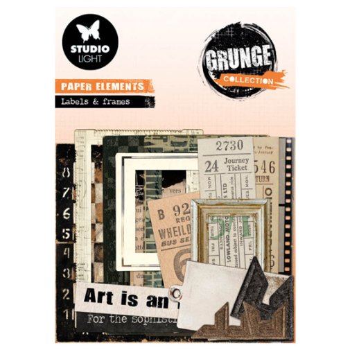 Leikekuvat, Studiolight: Grunge - labels & frames