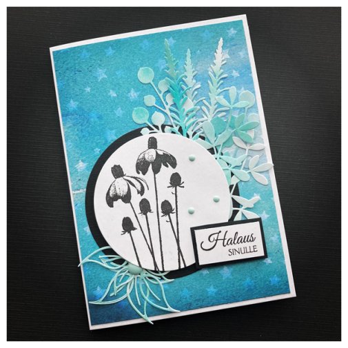Card with Finnish text: Halaus sinulle
