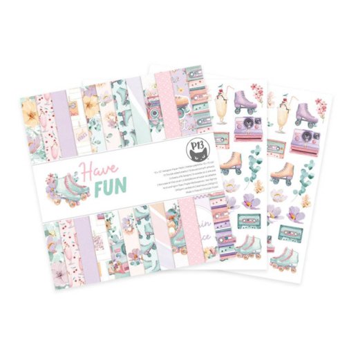 12x12\" paper pack, P13: Have Fun