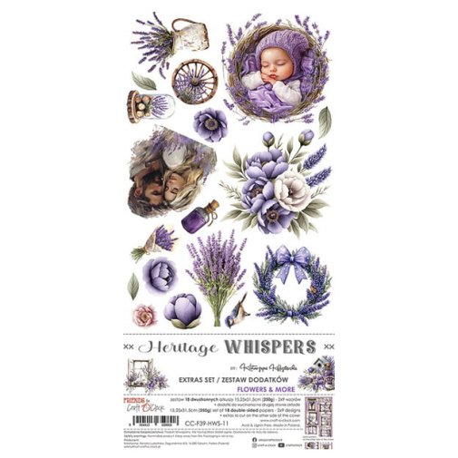 Leikekuva-arkit, Craft O\'Clock: Heritage Whispers - Flowers & More