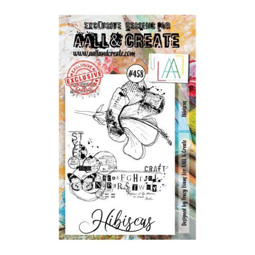 AALL & Create stamp set, A6: Hibiscus