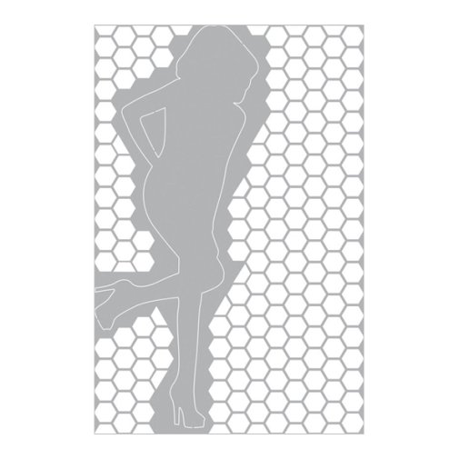 Sapluuna ja maski A5, Pronty: High Heel Girl