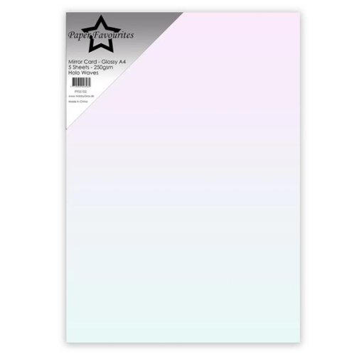 Mirror board A4, PF: Holo Waves, matt
