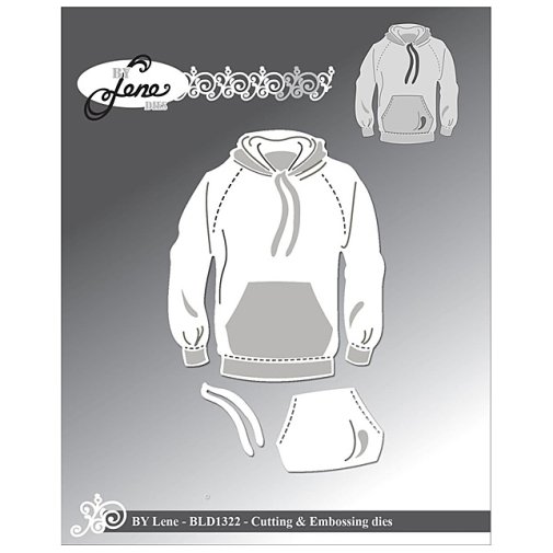 By Lene -stanssit: Hoodie - huppari