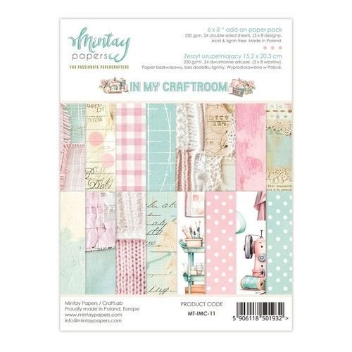 A5 (6x8\") paper pad, Mintay:  In my Craftroom