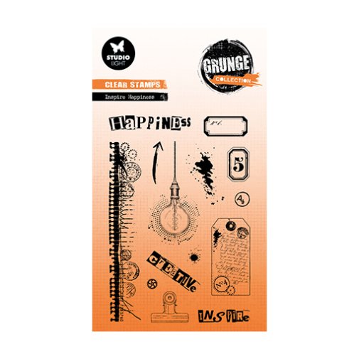 Leimasinsetti A6, Studiolight: Grunge, Inspire Happiness