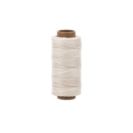 Polyester -nyöri 50 m, Simple and Basic: Ivory