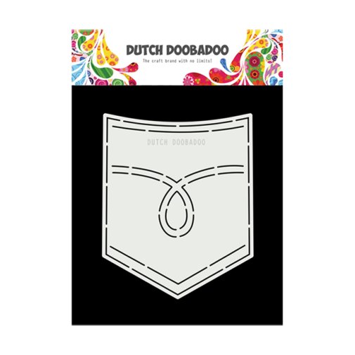 Dutch Doobadoo muotosabluuna: Jeans Pocket - tasku