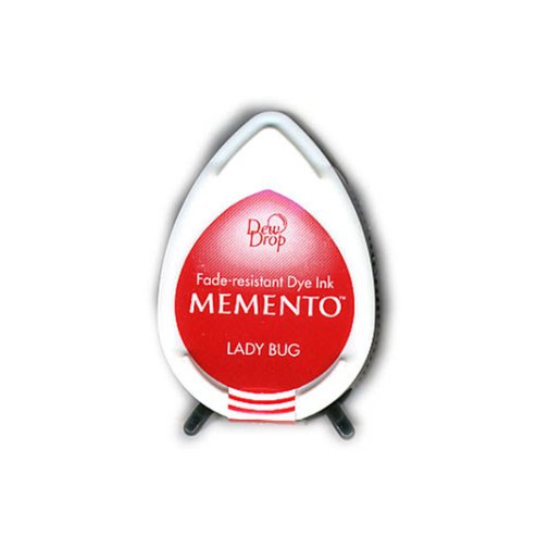 Memento Dew Drop: Lady Bug - punainen