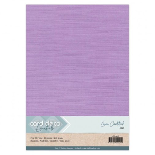 Cardstock pack A4, Card Deco: Lilac, 10 pcs