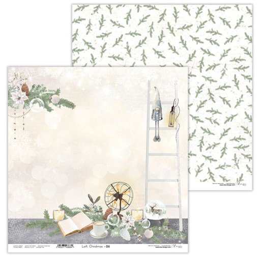 LD paper sheet 12x12\": Loft Christmas 04