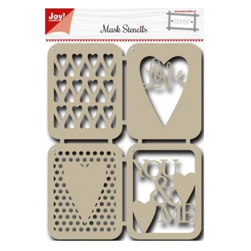Joy Crafts stencil: Love (multi  0826)