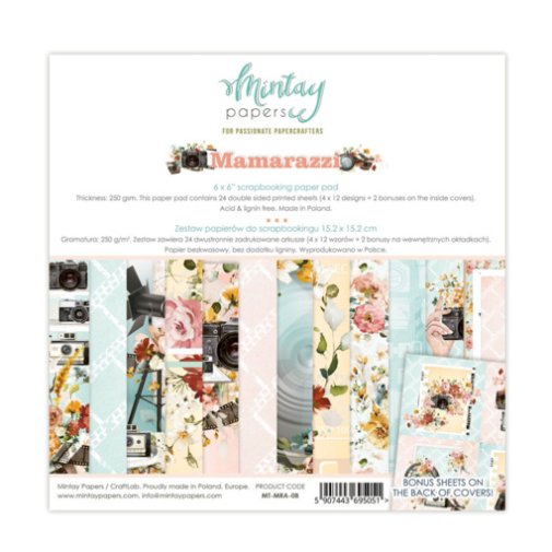 6x6\" paperipakkaus, Mintay: Mamarazzi