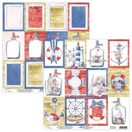 Mintay paper sheet 12x12\": Marina 06