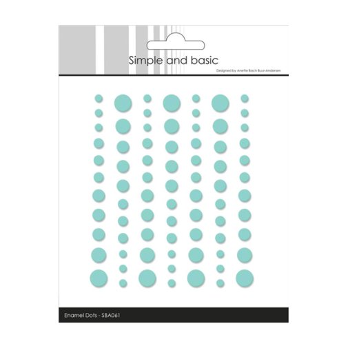 Enamel dots matta, Simple and Basic: Minttu