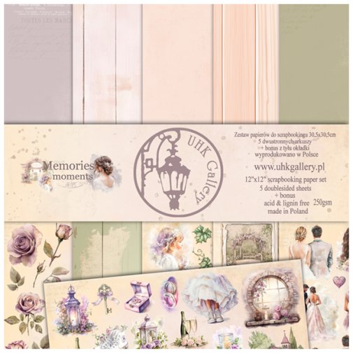 12x12\" paperipakkaus, UHK: Memories and Moments