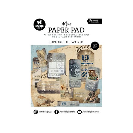 Mini paper pad, Studiolight: Explore the World