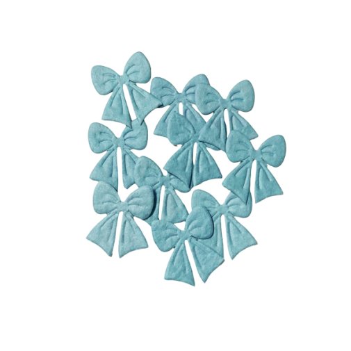 Paper figures: Bow (blue), 10 pcs