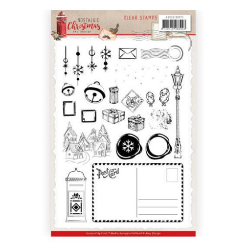 Amy Design stamp set: Nostalgic Christmas