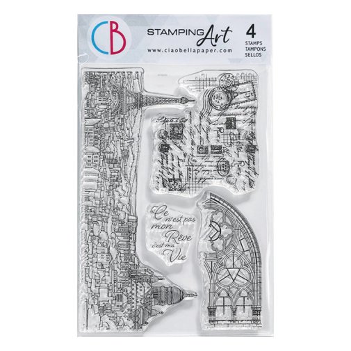 Stamp set A6, Ciao Bella: Notre Vie