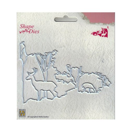 Nellie\'s Choice -stanssi: Christmas Window Scene 2