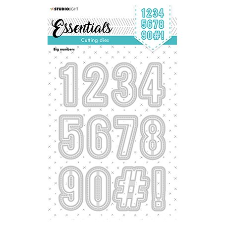 Studio Light -stanssisetti: Isot numerot