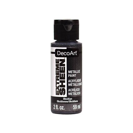 DecoArt metallic akryylimaali: Obsidian