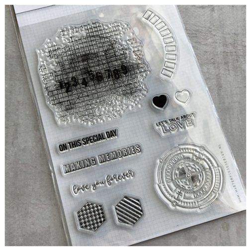 Stamp set A6, Masterpiece: On this Special Day