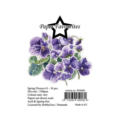 Leikekuvat, Paper Favourites: Spring Flowers 1