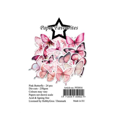 Leikekuvat, Paper Favourites: Pink Butterfly
