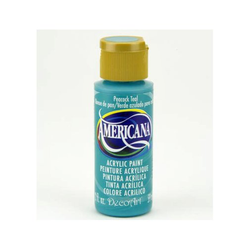 Americana acrylic paint: Peacock Teal