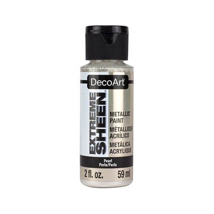 DecoArt metallic acrylic paint: Pearl