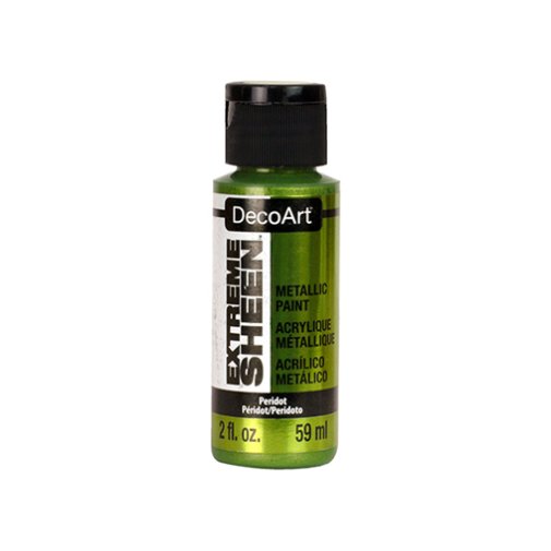 DecoArt metallic acrylic paint: Peridot