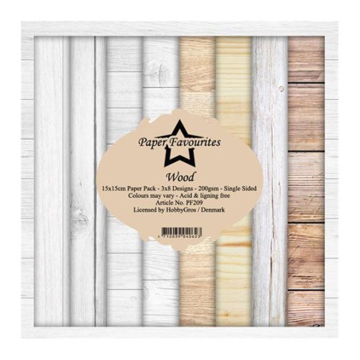 6x6\" paperipakkaus, PF: Wood