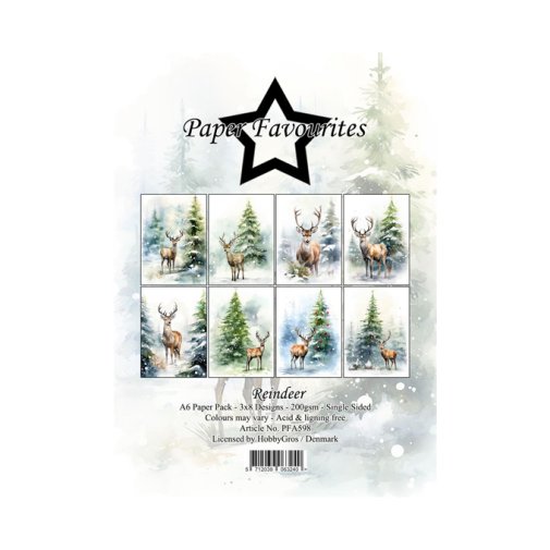 A6 paperipakkaus, PF: Reindeer