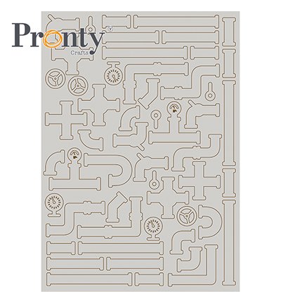 Chipboard -arkki A4, Pronty: Putket