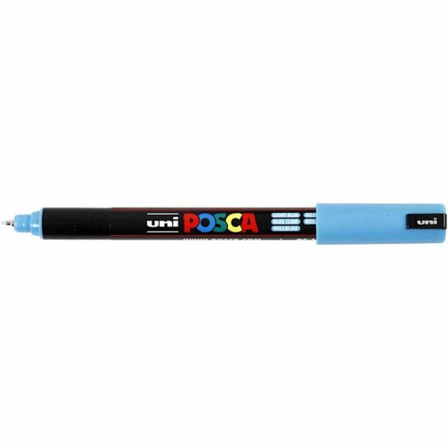 Posca Marker -maalikynä 0,7mm: Vaaleansininen