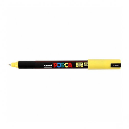 Posca Marker -maalikynä 0,7mm: Keltainen