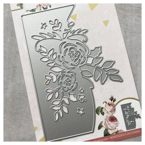 Stanssi, Hobby & Z: Romantic Rose edge