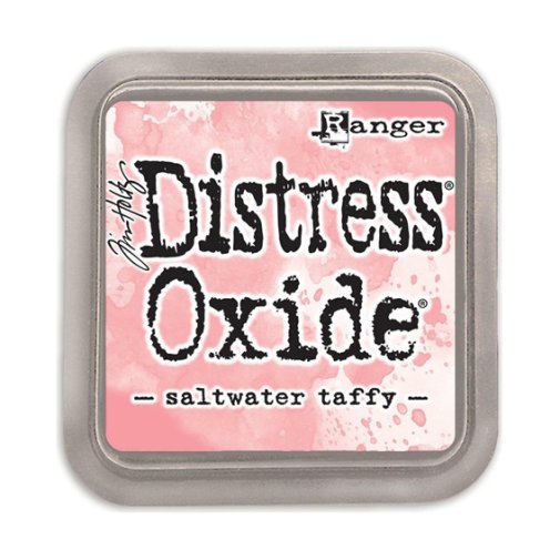 Distress Oxide -mustetyyny: Saltwater Taffy