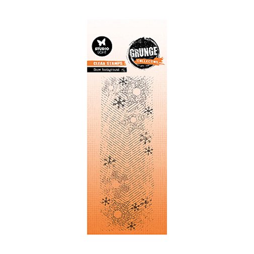 StudioLight stamp: Grunge, Snow background