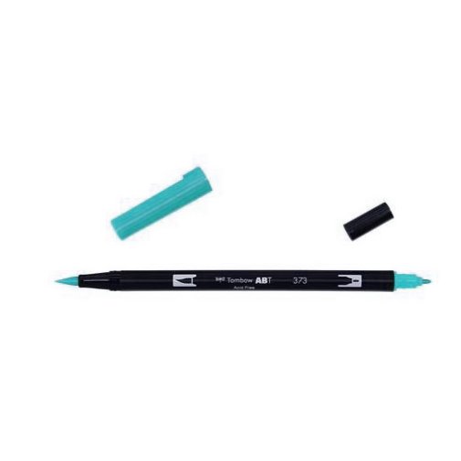 Tombow Dual Brush marker: Sea Blue
