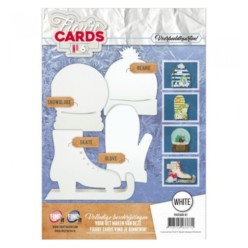 Shape cards: Winter, no. 6