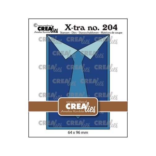 Stanssisetti, Crealies: Gift card - shirt