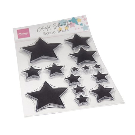 Marianne Design stamps: Silhouette stars