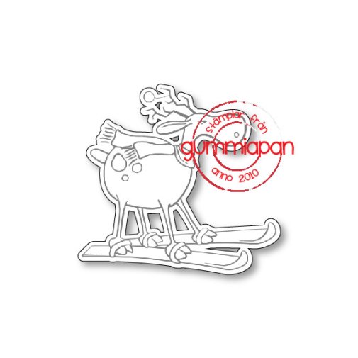 Stanssi, Gummiapan: Skiing Reindeer