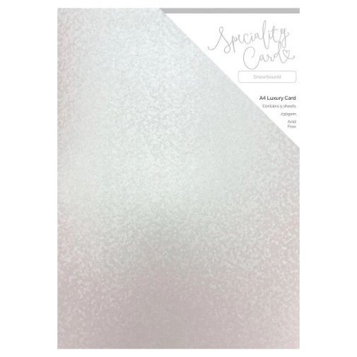 Speciality card A4, Tonic Studios: Snowbound